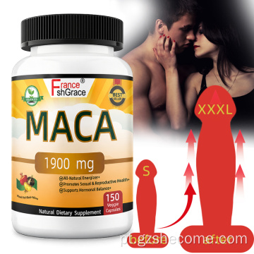 Shecome Maca suplemento masculino força comprimidos para aumento do pênis